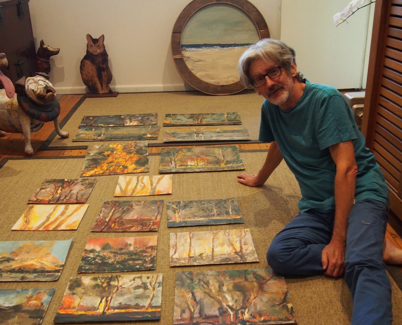 Geoff Harvey sculptor painter Australian - Art and the Land Blog Annabelle JOSSE